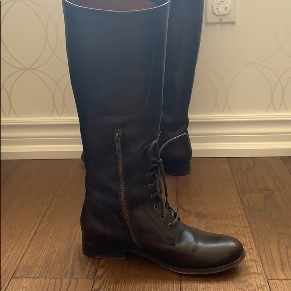 SOLD- ❌RARE- FRYE Melissa riding boots with laces - Picture 3 of 7